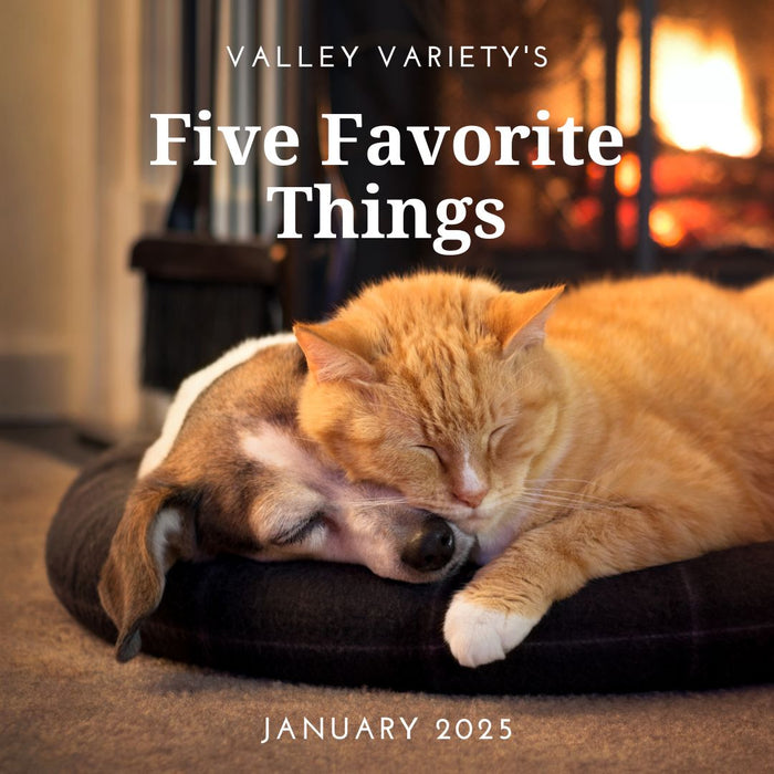 Five Favorite Things - January 2025 - Valley Variety