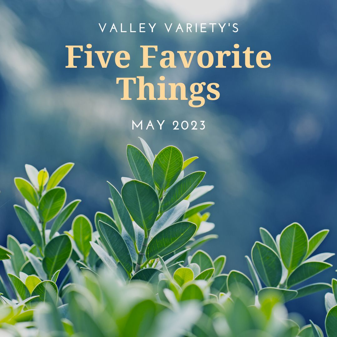 Five Favorite Things - May 2023 - Valley Variety