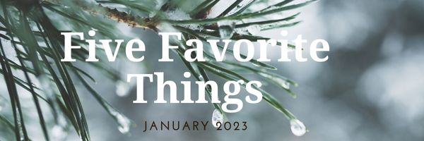 Five Favorite Things - January 2023 - Valley Variety