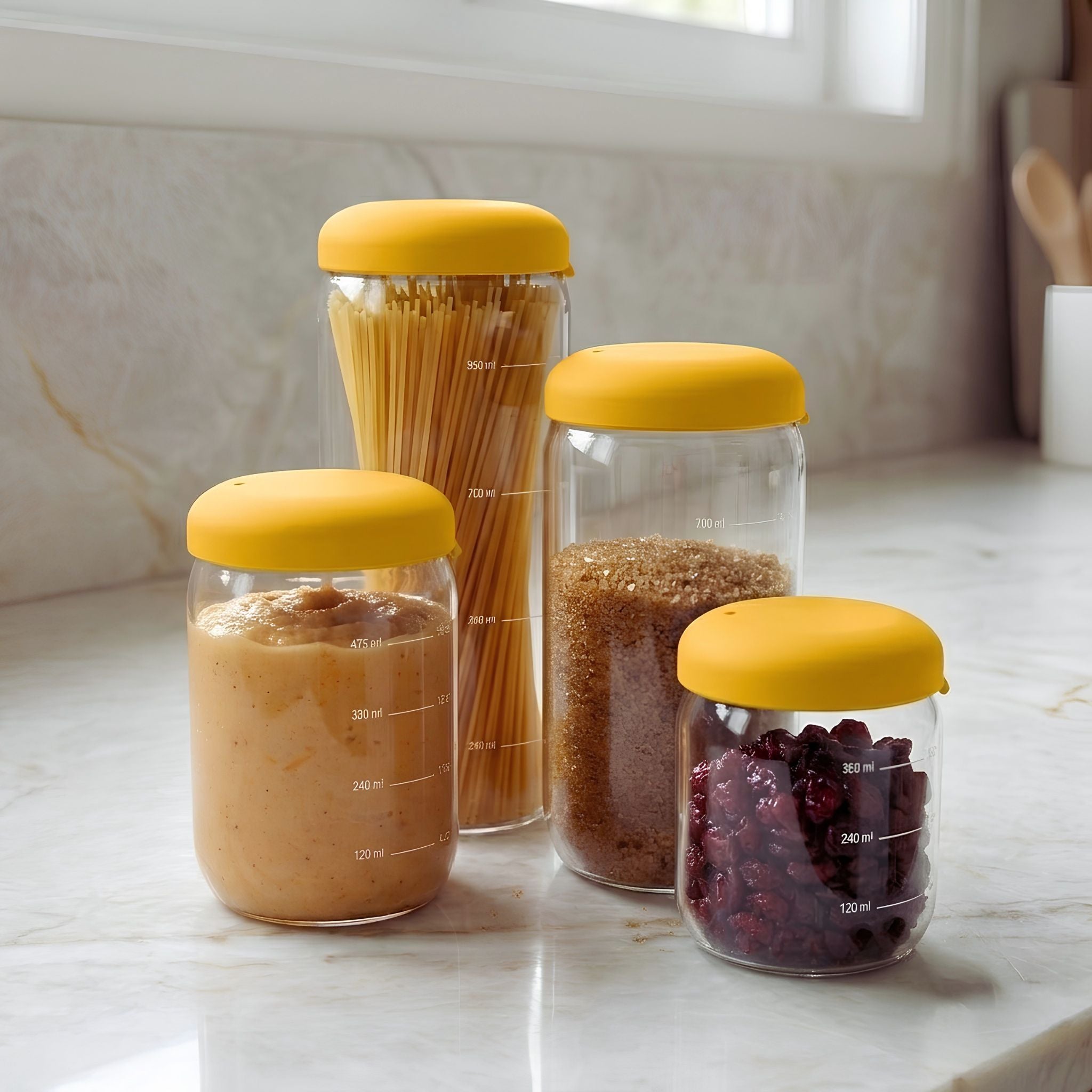 Airtight Borosilicate Glass Jar