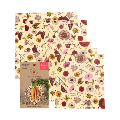 Bee's Wrap 5 Pack - Valley Variety - Bee's Wrap