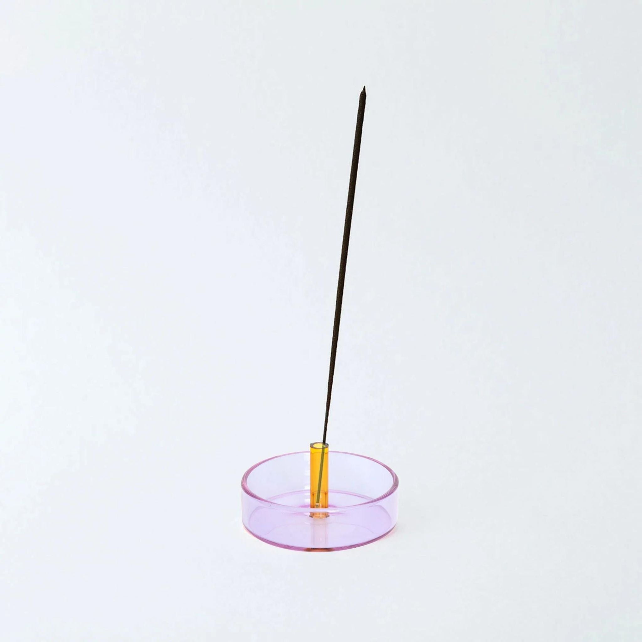 Duo Tone Glass Incense Holder - Valley Variety