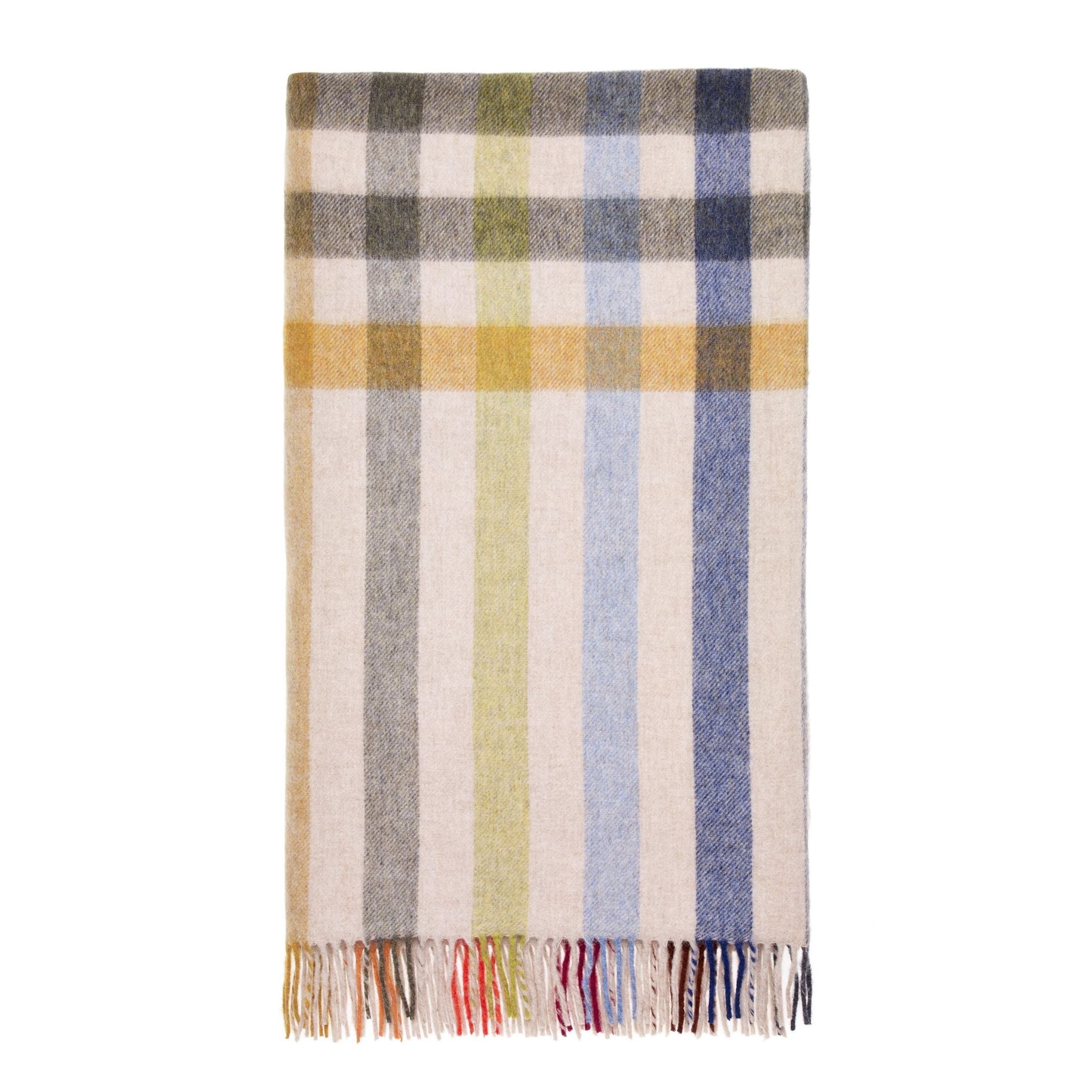 Merino Wool Throw - Henley Multicolor