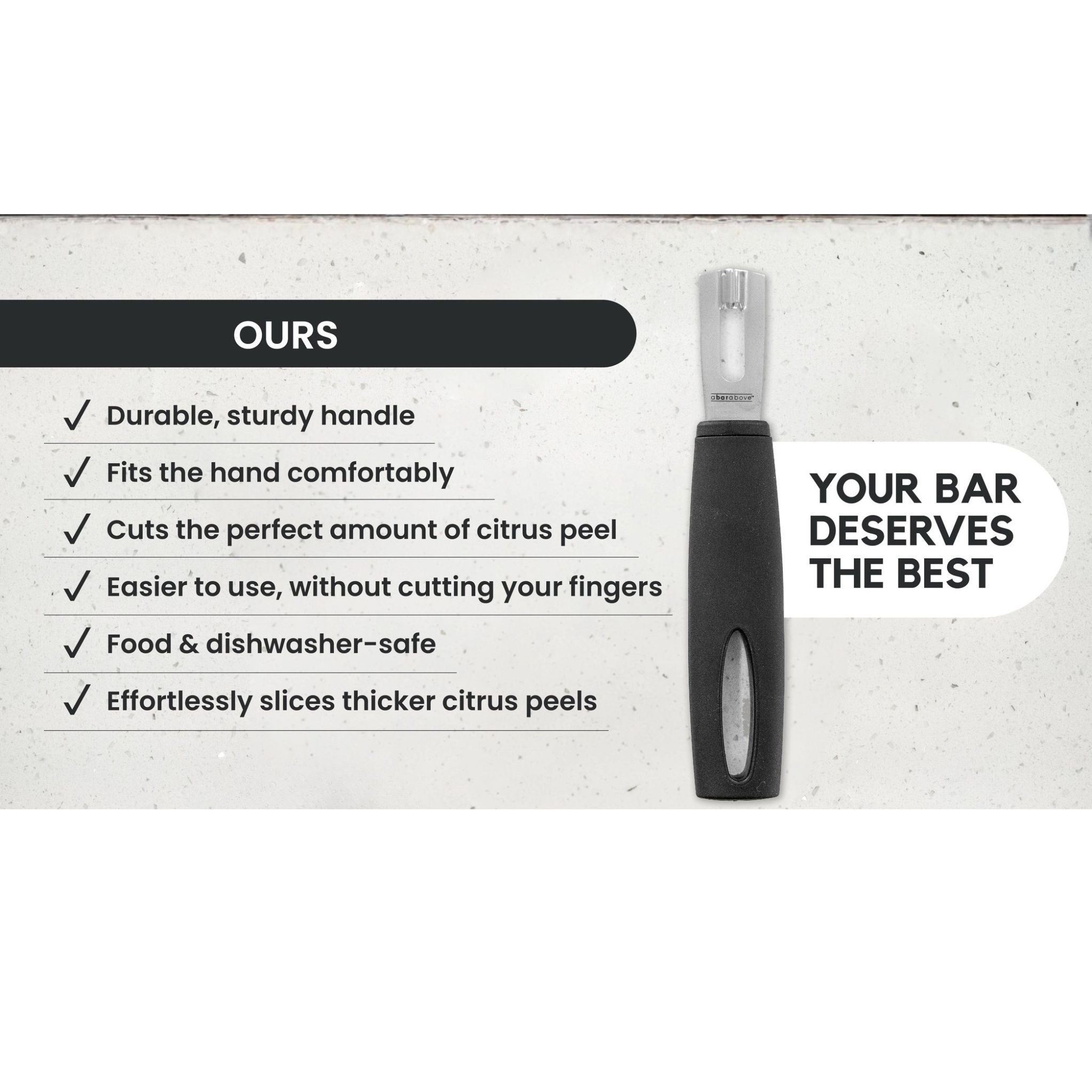 Channel Knife, Black - Valley Variety- A Bar Above