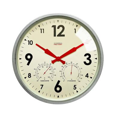 Factory Outdoor Wall Clock - Valley Variety