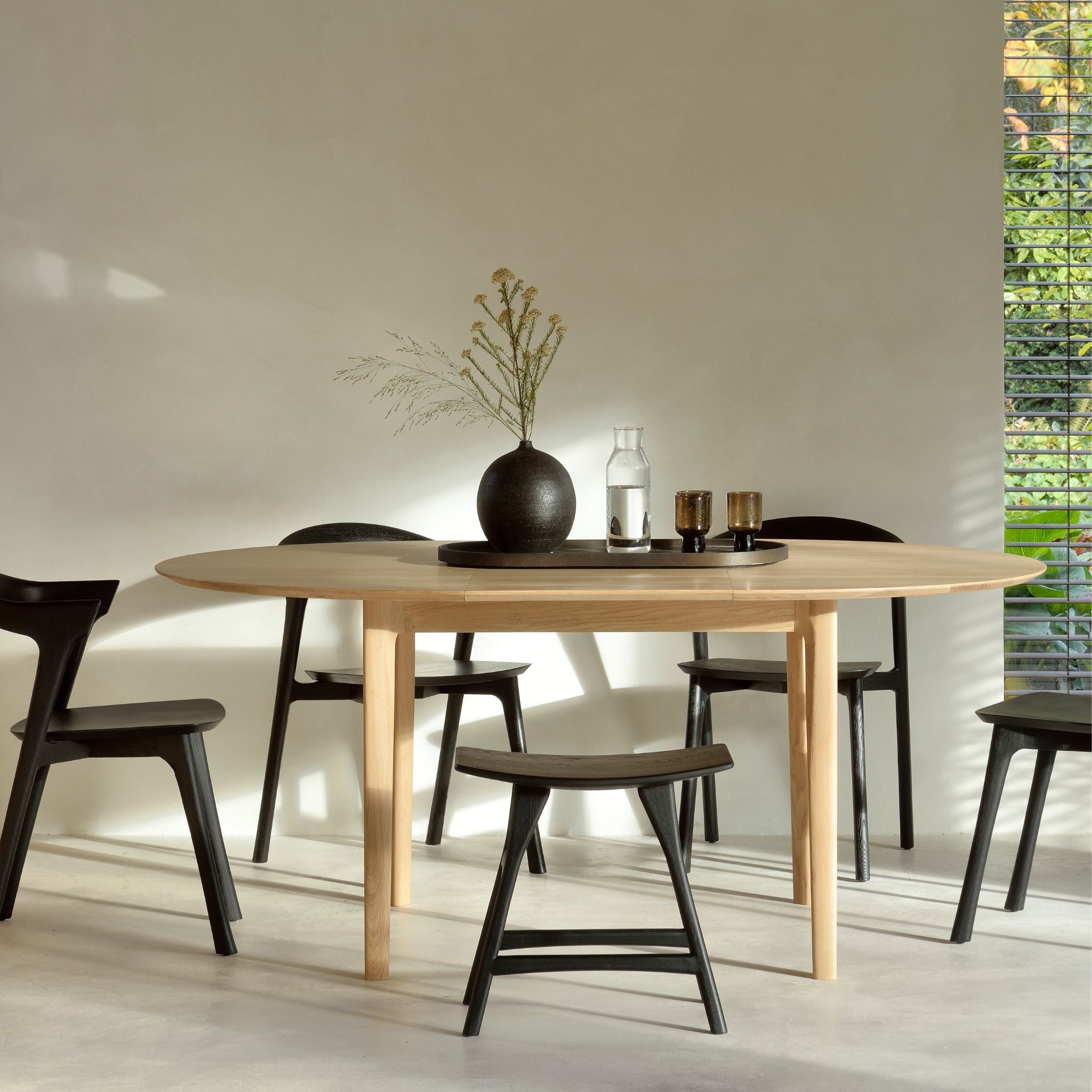 Bok Round Extendable Dining Table