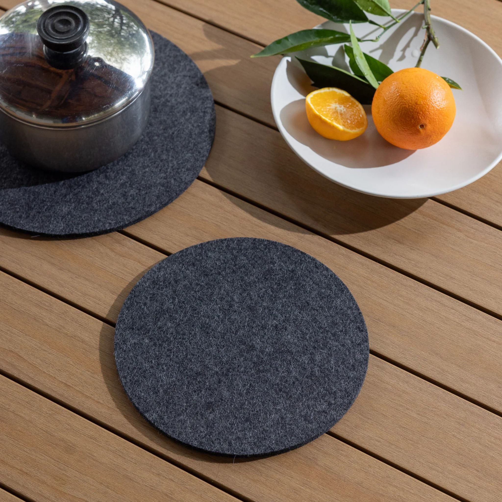 Felt Trivet, 8" Round - Valley Variety - Graf Lantz