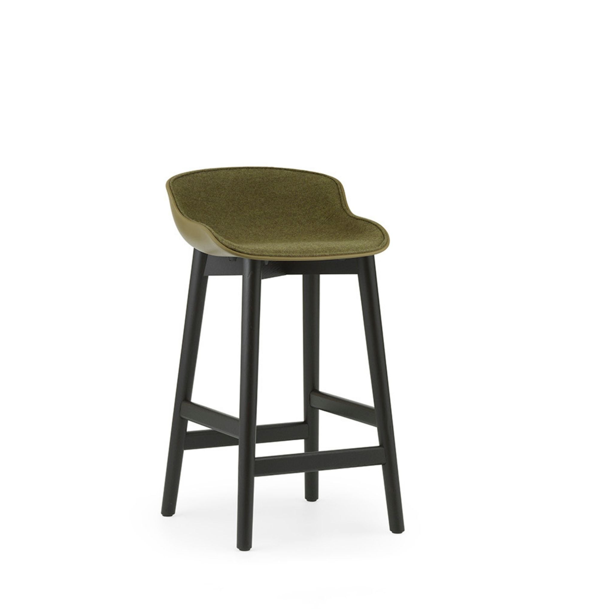 Hyg Stool Front Upholstery Wood Leg - Valley Variety