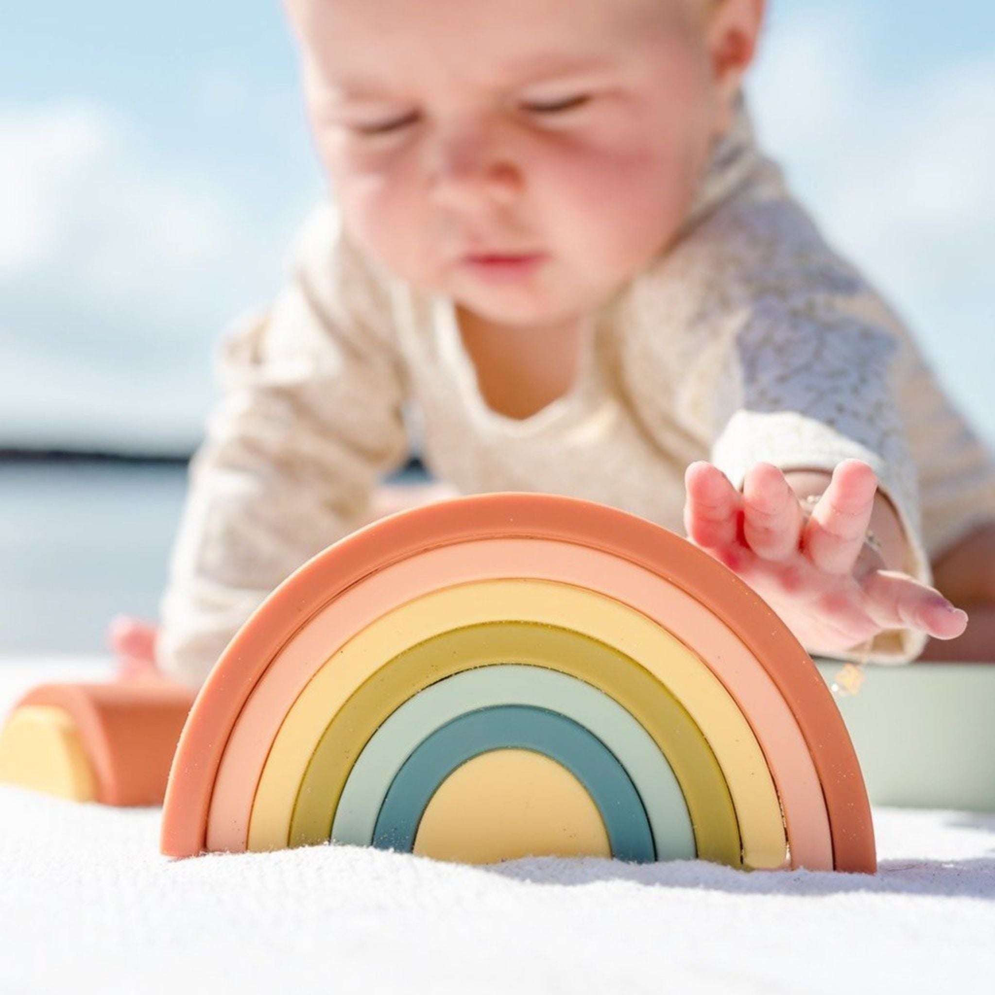 Silicone Rainbow Stacker - Valley Variety