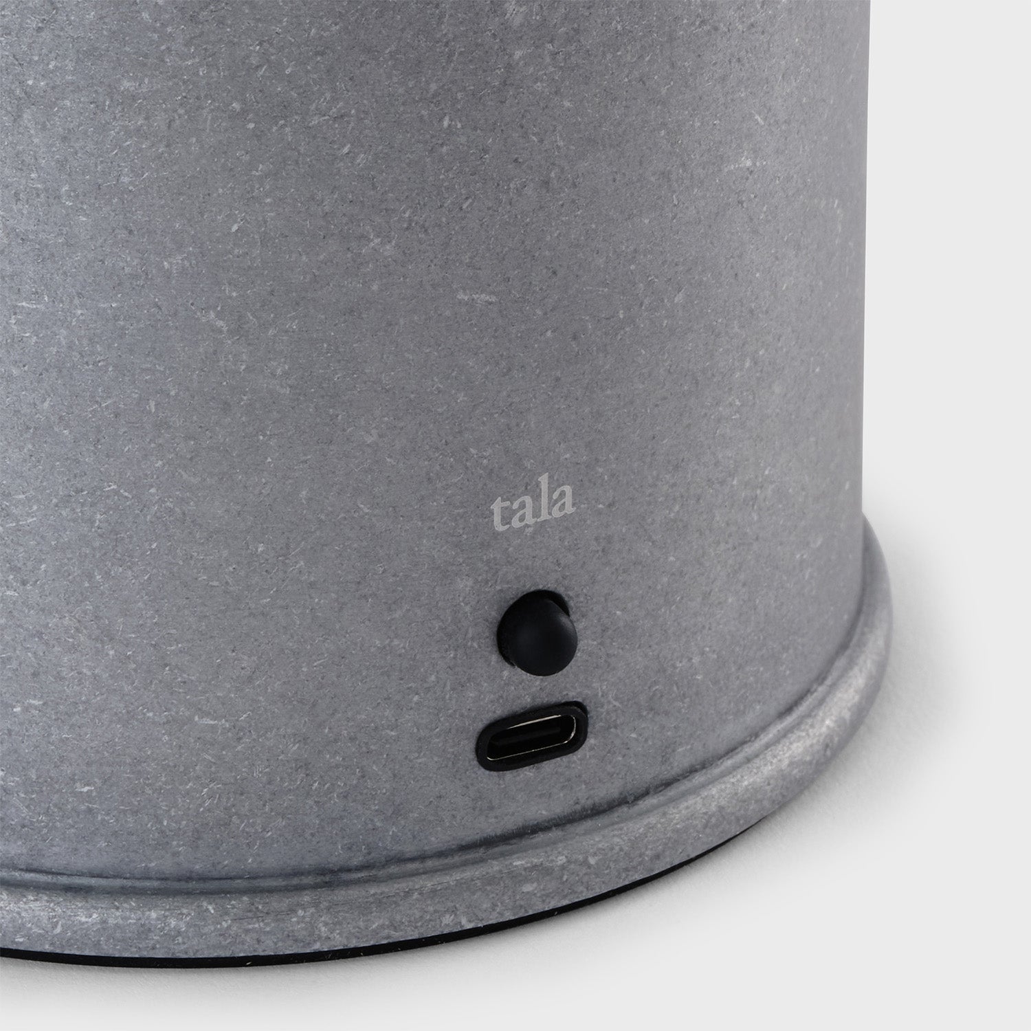 The Rugged Muse Portable Lamp in Raw Aluminium - Valley Variety - Tala US