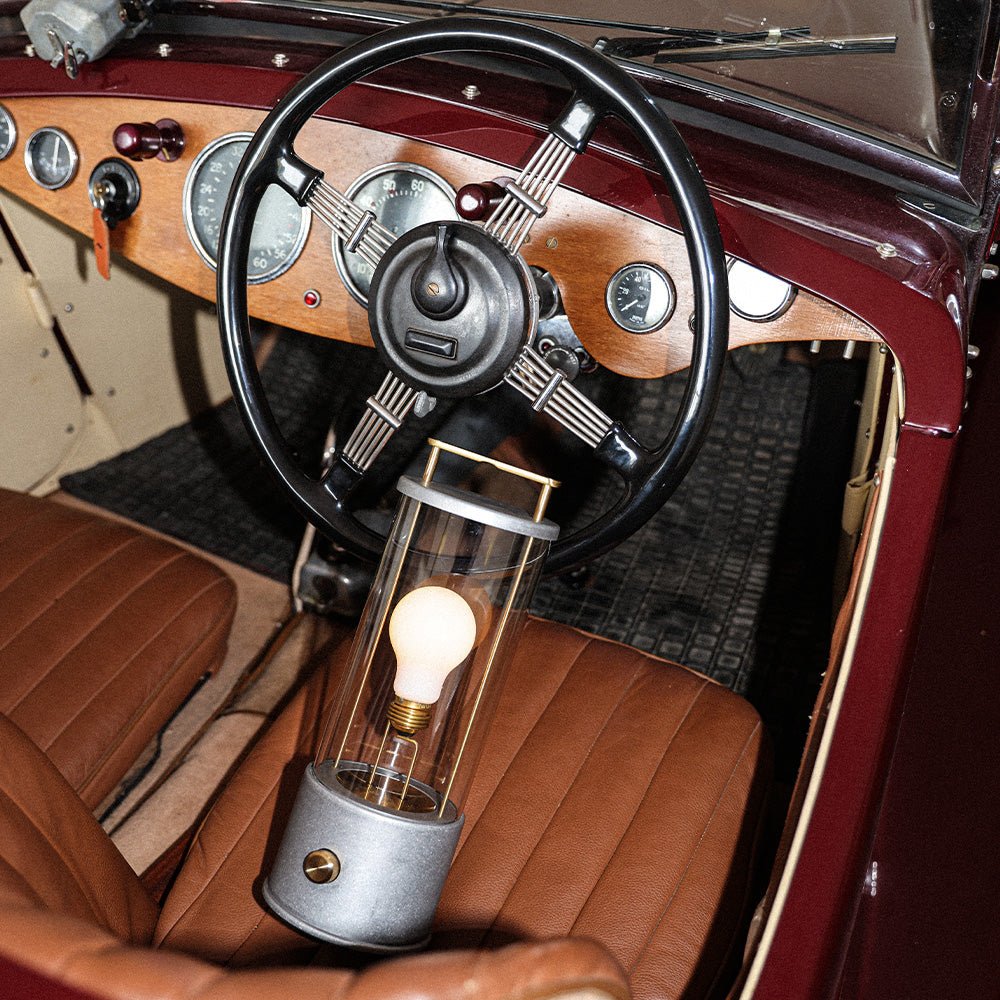 The Rugged Muse Portable Lamp in Raw Aluminium - Valley Variety - Tala US