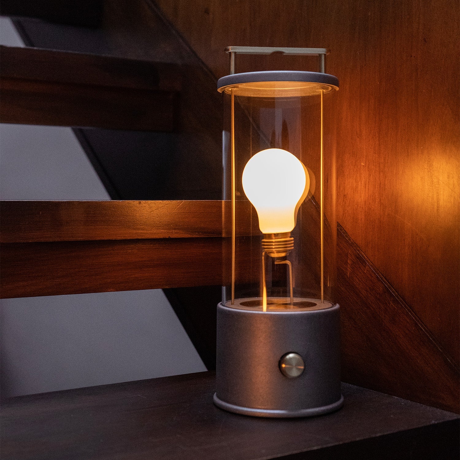 The Rugged Muse Portable Lamp in Raw Aluminium - Valley Variety - Tala US