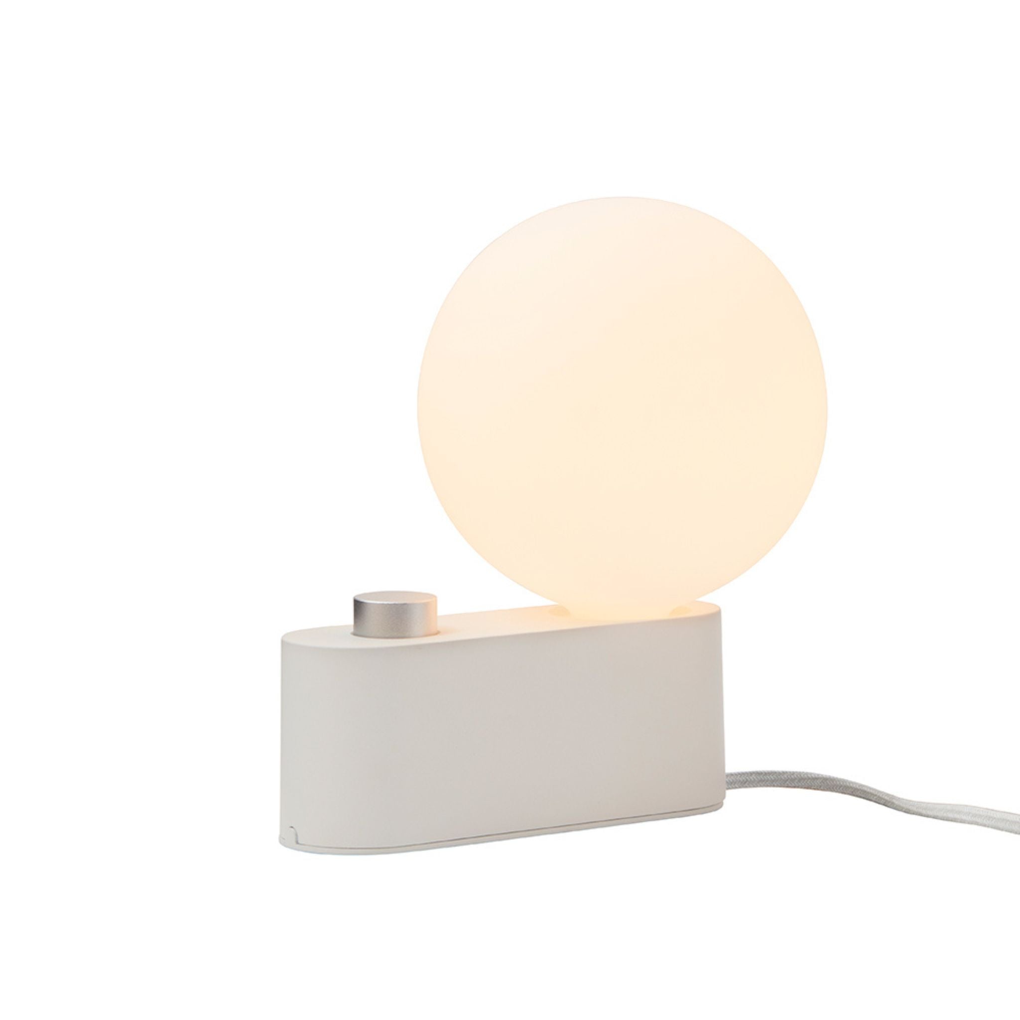 Alumina Table & Wall Lamp with Sphere IV Bulb