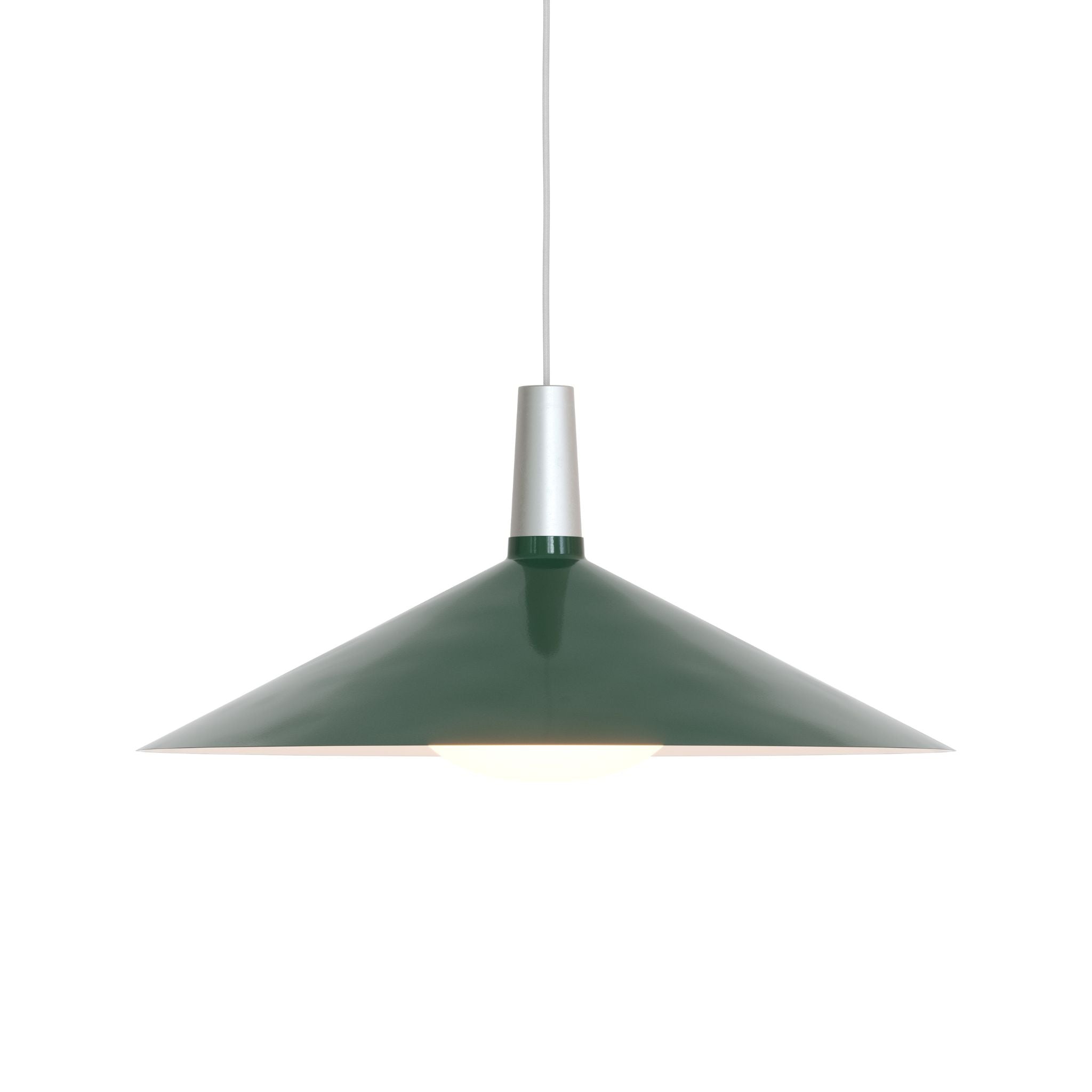 Bower Pendant Light Large with Oval II Bulb