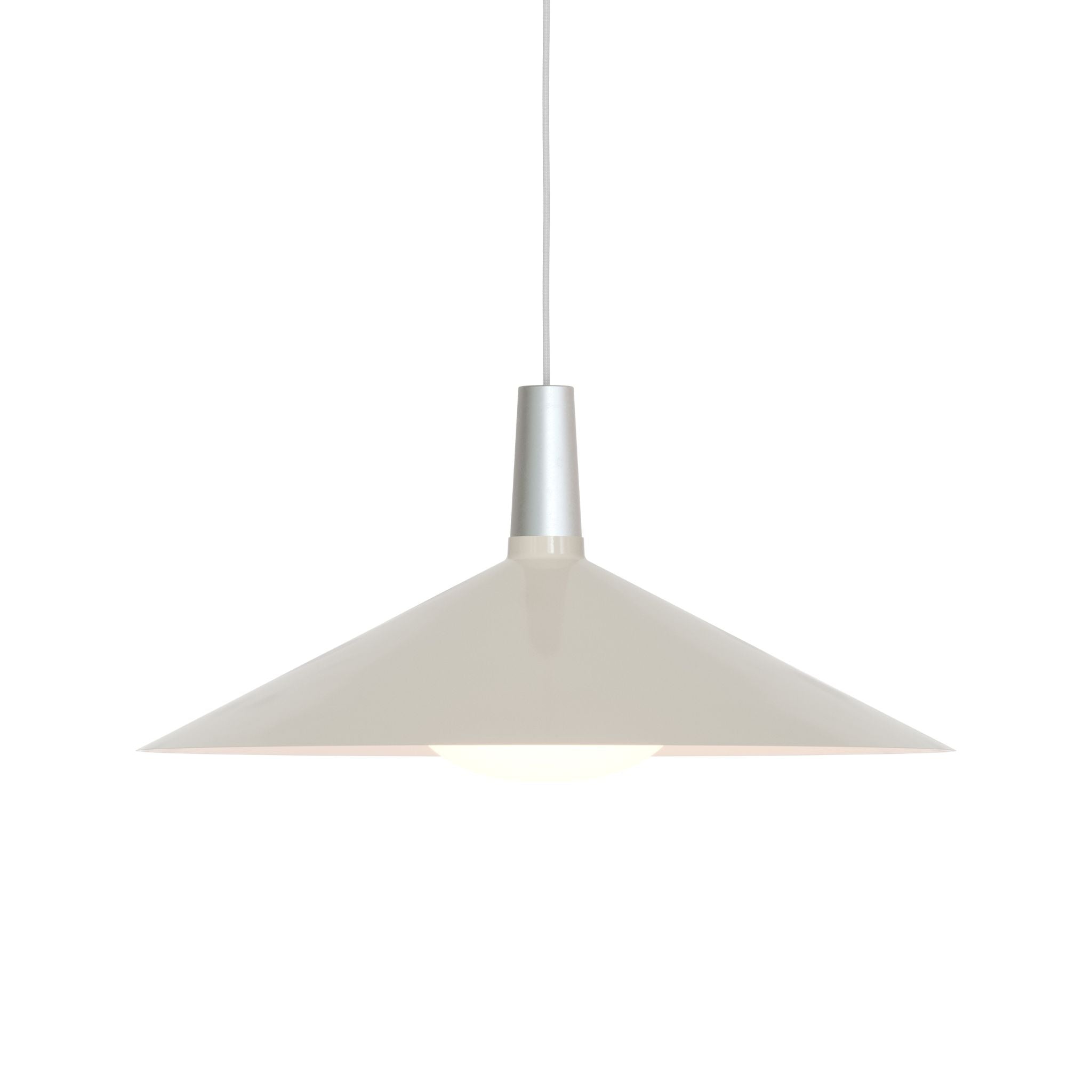 Bower Pendant Light Large with Oval II Bulb