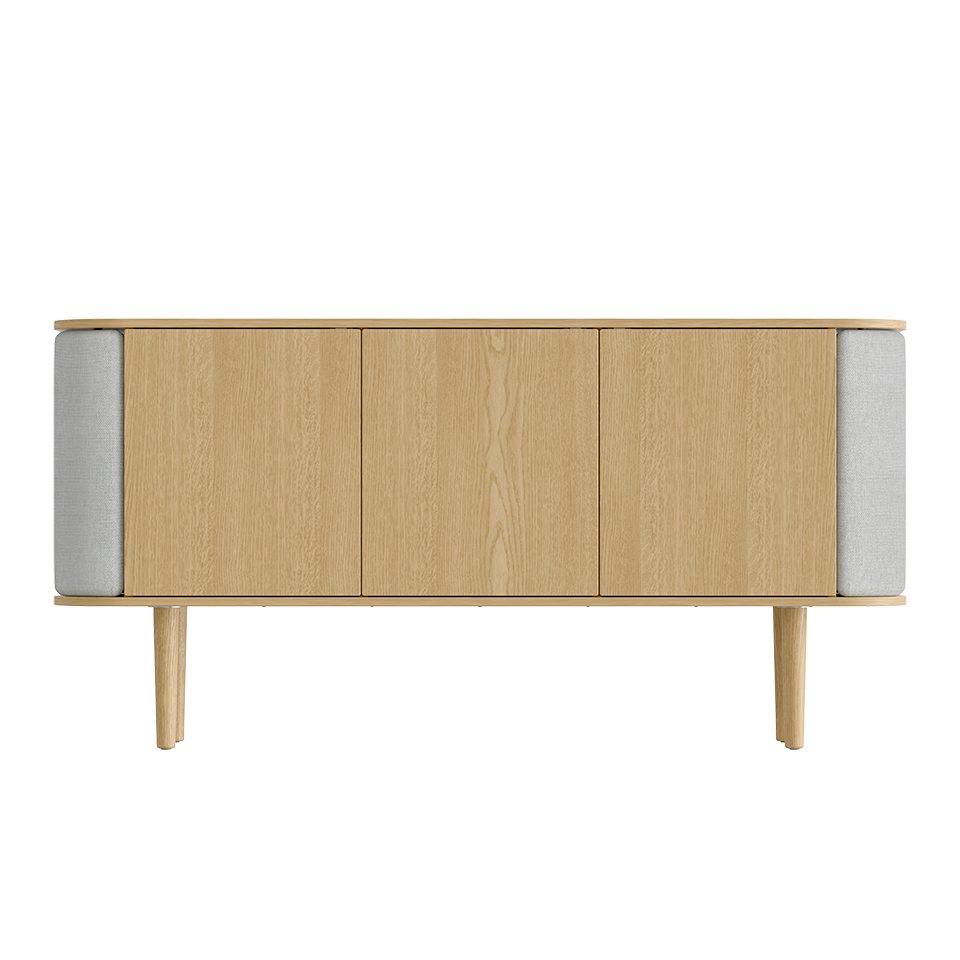 Treasures Cabinet 3 Doors, Oak
