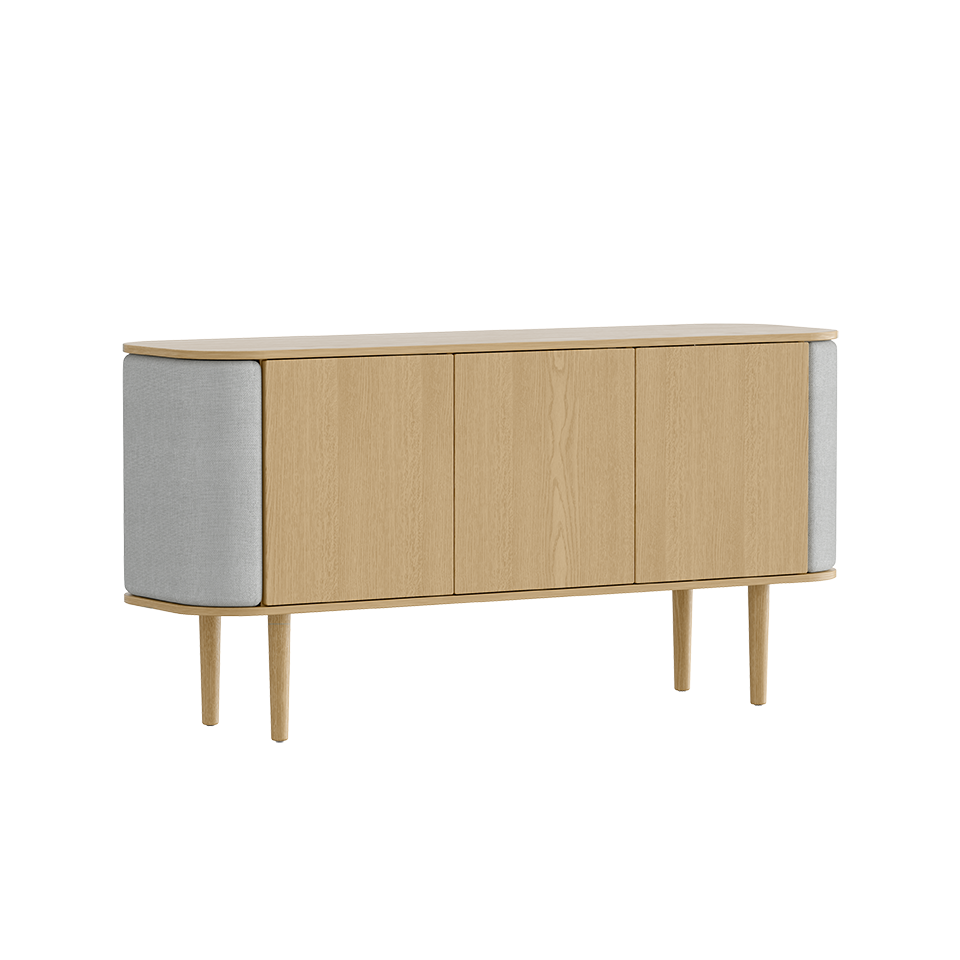 Treasures Cabinet 3 Doors, Oak