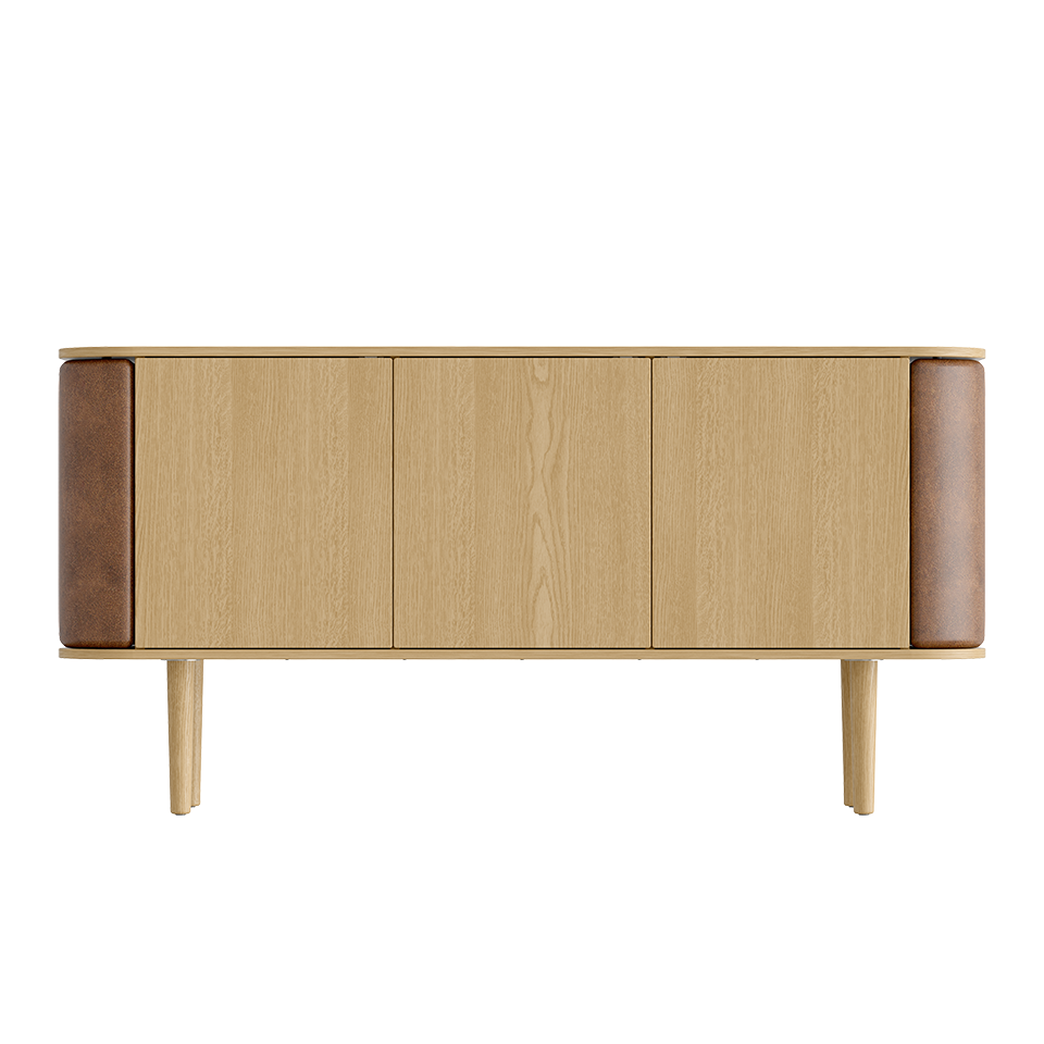 Treasures Cabinet 3 Doors, Oak