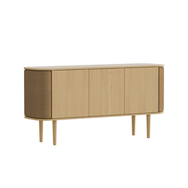 Treasures Cabinet 3 Doors, Oak - Valley Variety- Umage