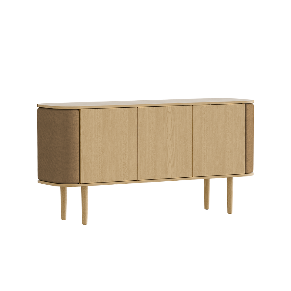 Treasures Cabinet 3 Doors, Oak
