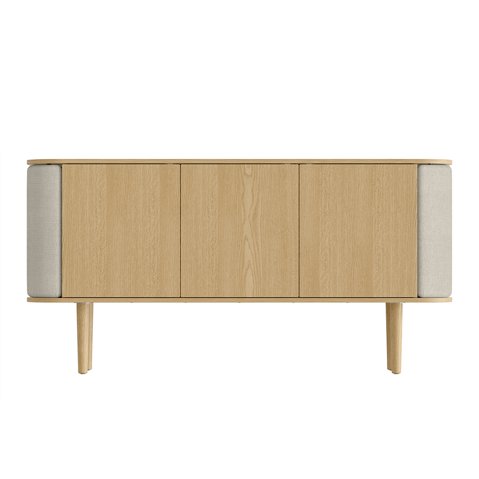 Treasures Cabinet 3 Doors, Oak