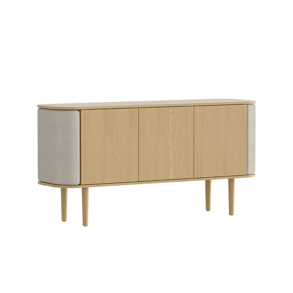 Treasures Cabinet 3 Doors, Oak