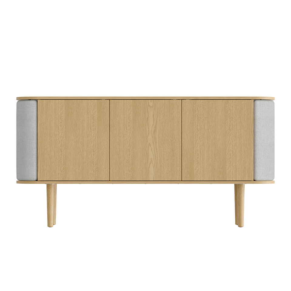 Treasures Cabinet 3 Doors, Oak