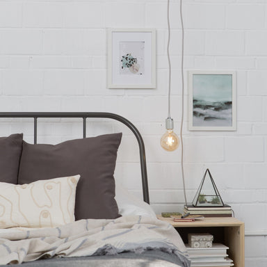 Plug - in Pendant Light, Porcelain Socket - Valley Variety - Color Cord Co