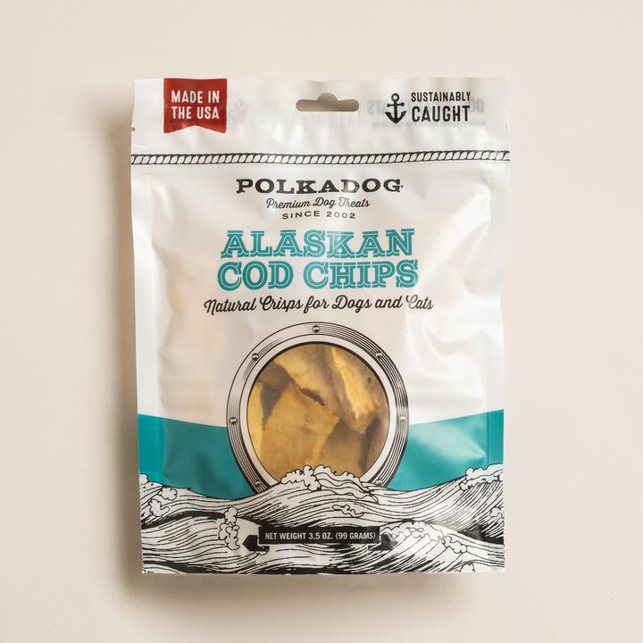 Alaskan Cod Chip, 3.5oz Pouch - Valley Variety