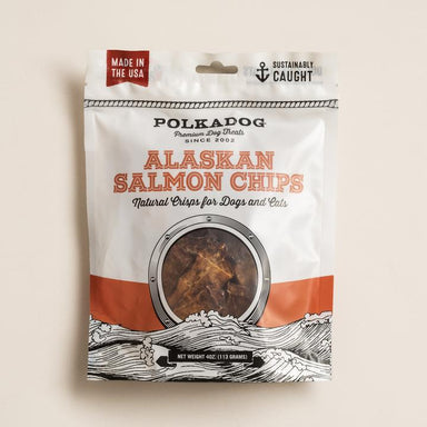 Alaskan Salmon Chip, 3.5oz Pouch - Valley Variety