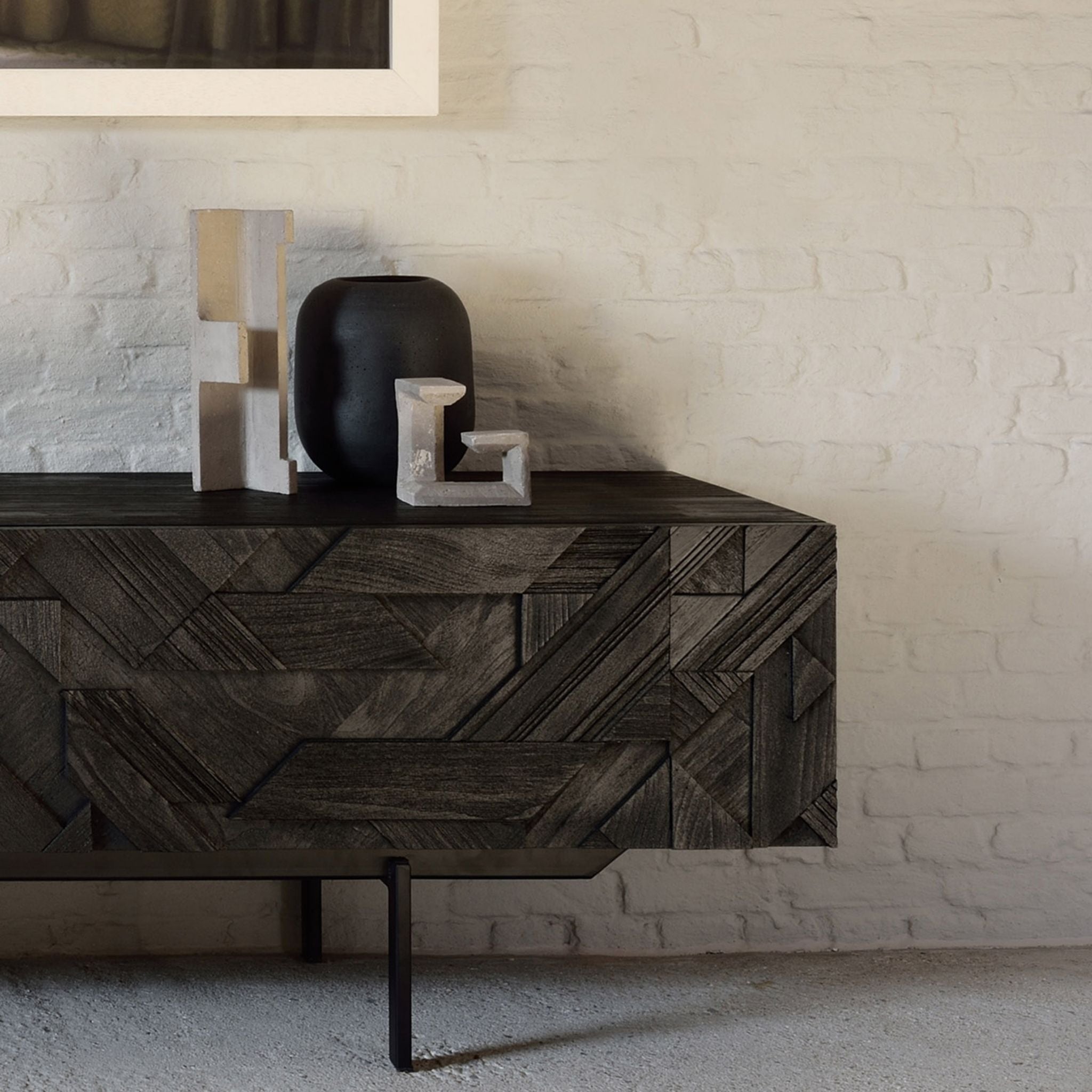 Graphic TV Cupboard - Valley Variety - Ethnicraft