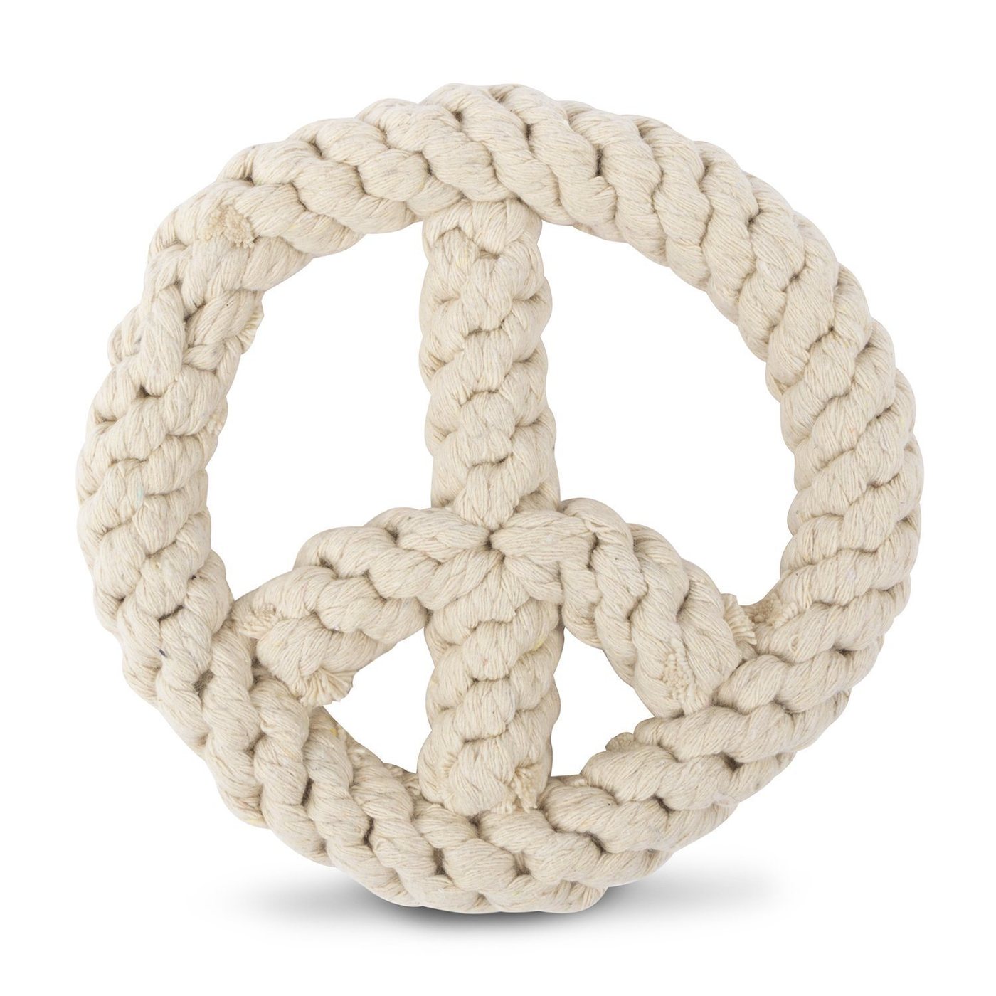 Peace On Earth Cotton Rope Toy